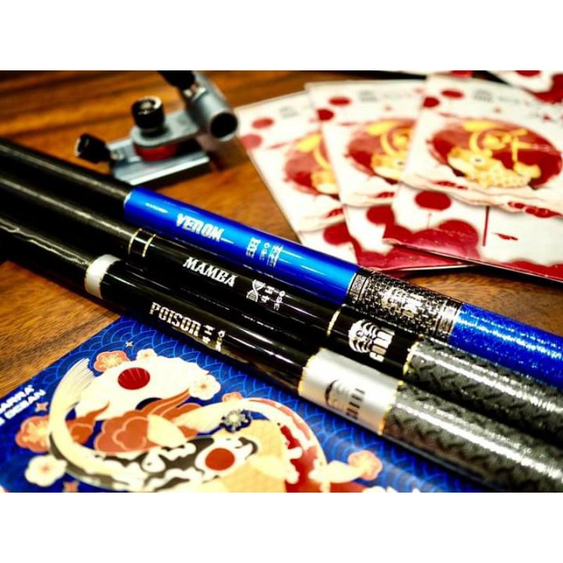 Cần câu tay Cobra Poison