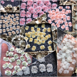 hoa chân, (12k/1b) hoa bột nail, phụ kiện nail