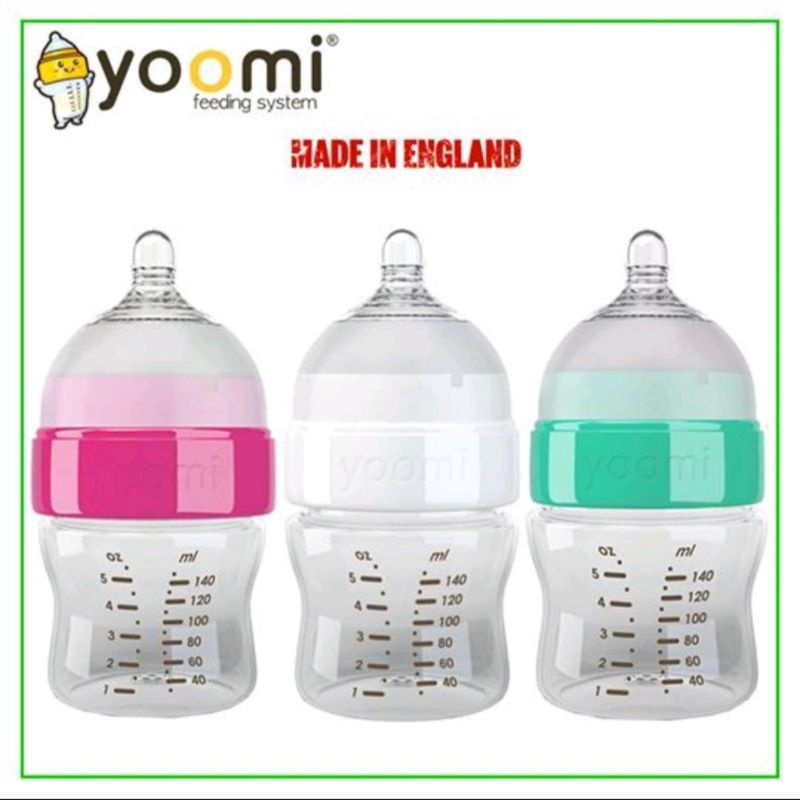 Bình sữa Yoomi 140ml