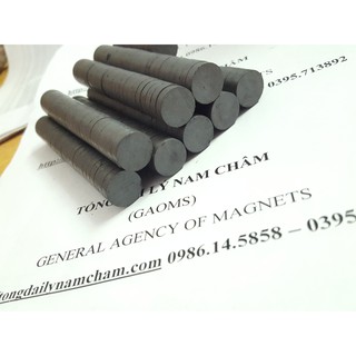 Nam châm Ferrite 15x4mm