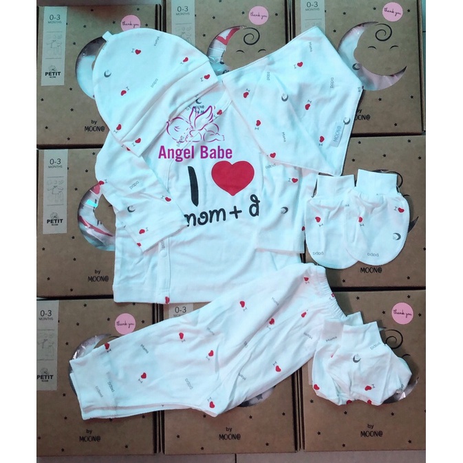 Combo sơ sinh 6 món Moon