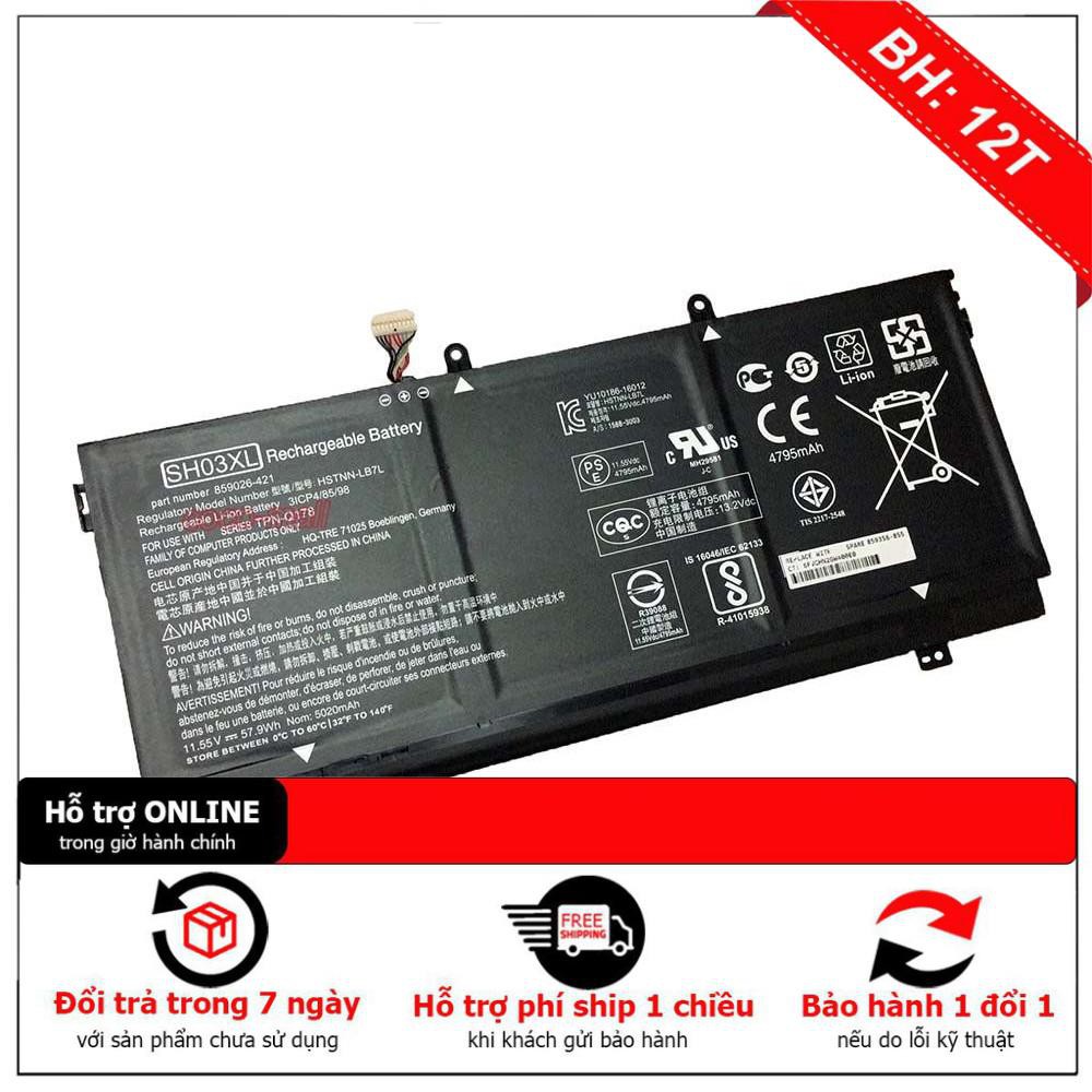 [BH12TH] Pin Laptop HP Spectre X360 13-AC033DX 13T-AB000 13-AB099 - CN03XL SH03XL