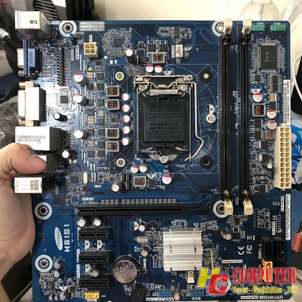 Chặn main Samsung H61S1 dùng nắp sau thùng máy