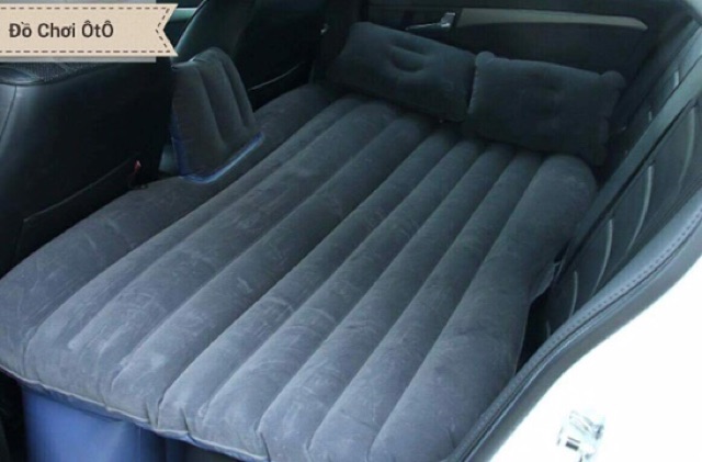 Giường hơi loại nhung dễ lau chùi và mềm mại