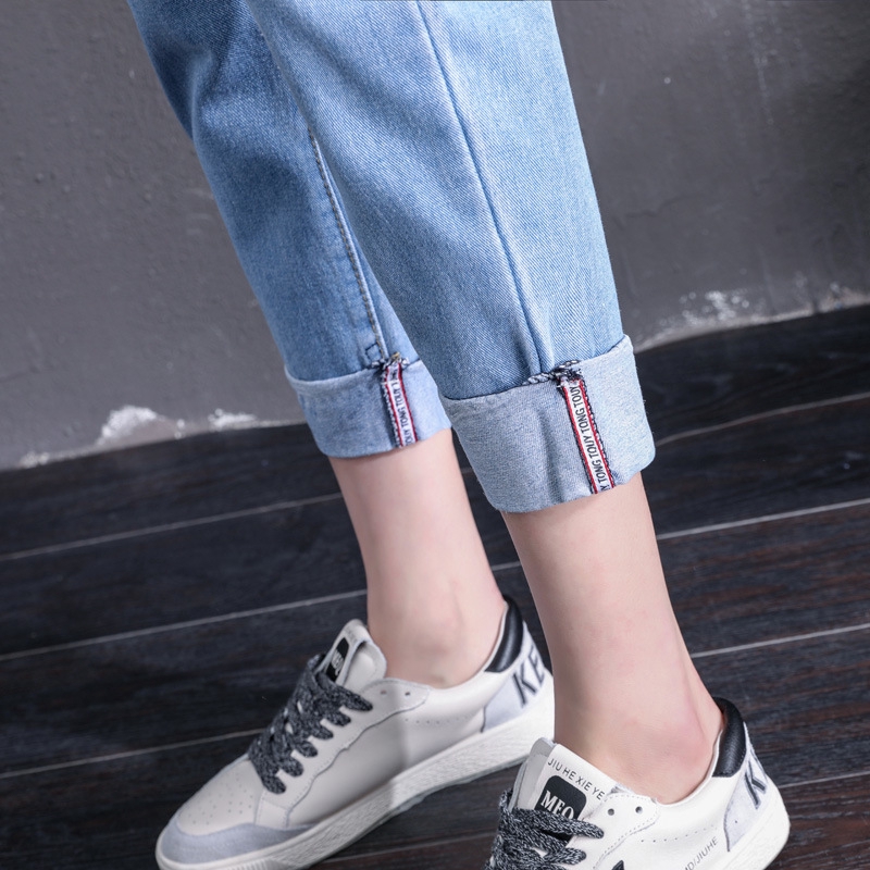 Quần Jean Denim Nữ Lưng Cao Size Lớn