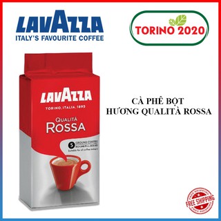 [HÀNG NHẬP KHẨU] Qualità Rossa LAVAZZA - CÀ PHÊ BỘT Gói 250g