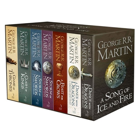 Trọn bộ truyện Ngoại văn:  A Game of Thrones : 7 Vol (Paperback)