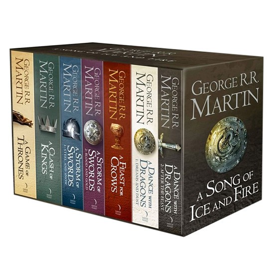 Trọn bộ truyện Ngoại văn:  A Game of Thrones : 7 Vol (Paperback)