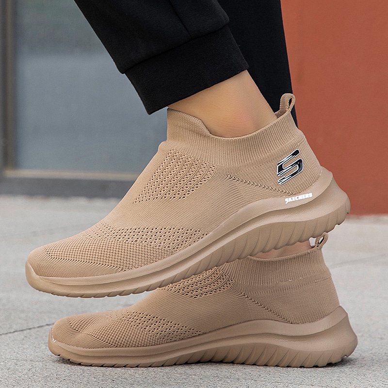 Giày Chạy Bộ Thể Thao Nhẹ Có Đệm Khí Slip On GO Thời Trang Cho Nam * Skechers_