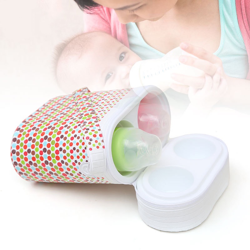 Túi Đựng Bình Sữa Giữ Nhiệt Tiện Dụng Cho Bé