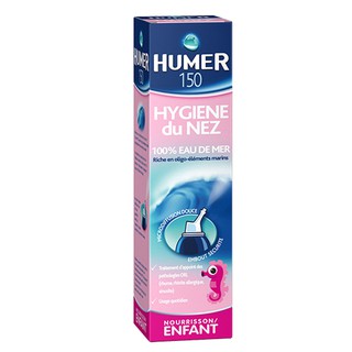 Nước xịt muối biển Humer xanh hong 150 danh cho be va NL