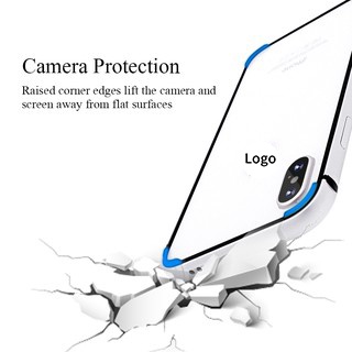 Ốp Điện Thoại Viền Kim Loại Cho iPhone 11 Pro Max 7 8 Plus X XS Max XR SE 2020 2022