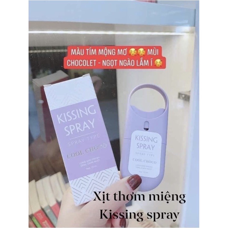 Xịt thơm miệng Qlaydy Love Spray, Kissing spray