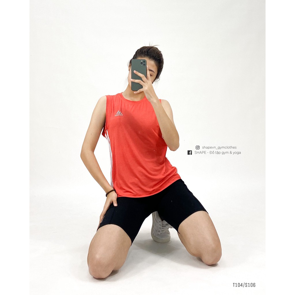 Áo tank top nữ A.d sọc bên kiểu dáng basic năng động [T104]