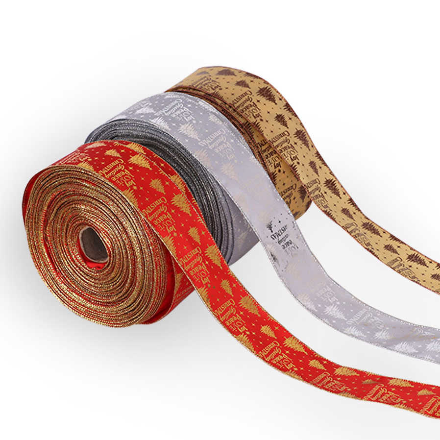 Cuộn dây ruy băng để trang trí cây giáng sinh