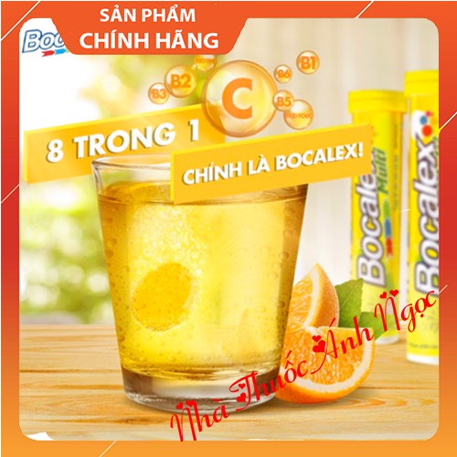 Viên sủi bổ sung vitamin Bocalex Multi - 20 viên - Giảm mệt mỏi
