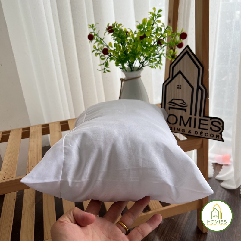 Ruột Gối Đầu Cho Bé Đi Học Chất Liệu Bông Trắng Nguyên Sinh An Toàn Cho Bé - Kích Thước 20cmx 35cm