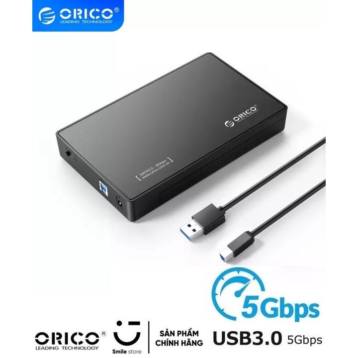 Box HDD 3.5&quot; Orico 3588US3 SATA3 USB3.0 Chính Hãng - Mới Bảo hành 12 tháng