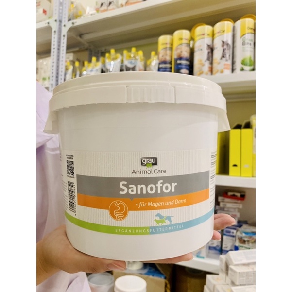 Bùn GRAU SANOFOR bảo vệ hệ tiêu hóa cho chó mèo (nhập Đức)500g-2,5kg