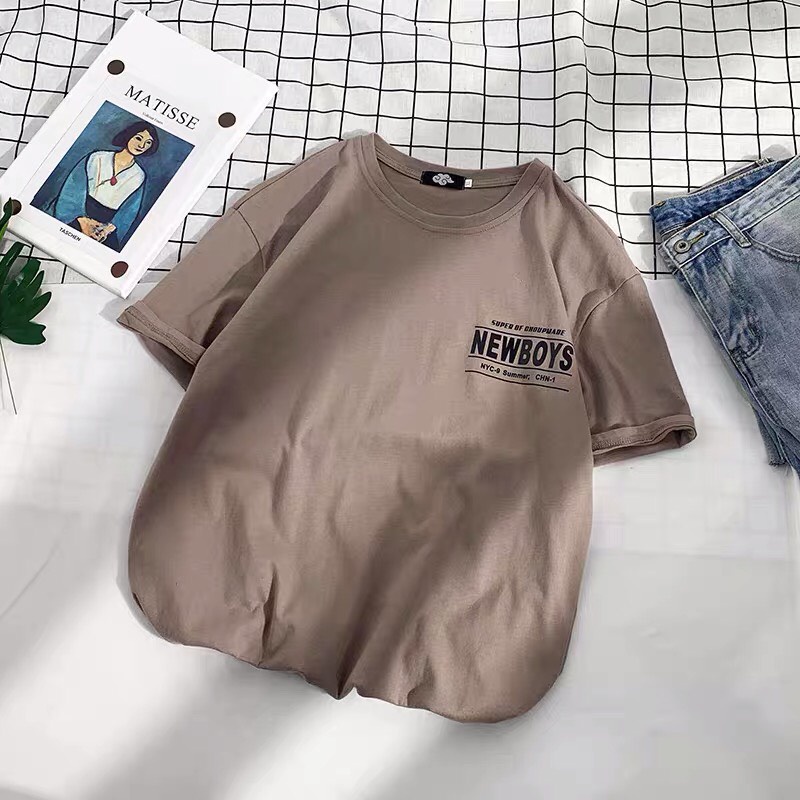 Áo Thun Form Rộng, Áo phông Tay Lỡ Unisex Freesize chất cotton 100% | BigBuy360 - bigbuy360.vn