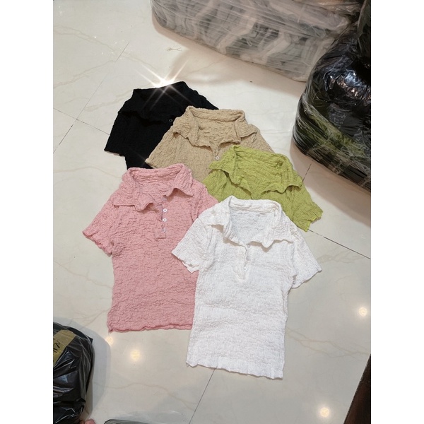 áo xốp cổ trụ - freesize dưới 53kg - carotshop | BigBuy360 - bigbuy360.vn