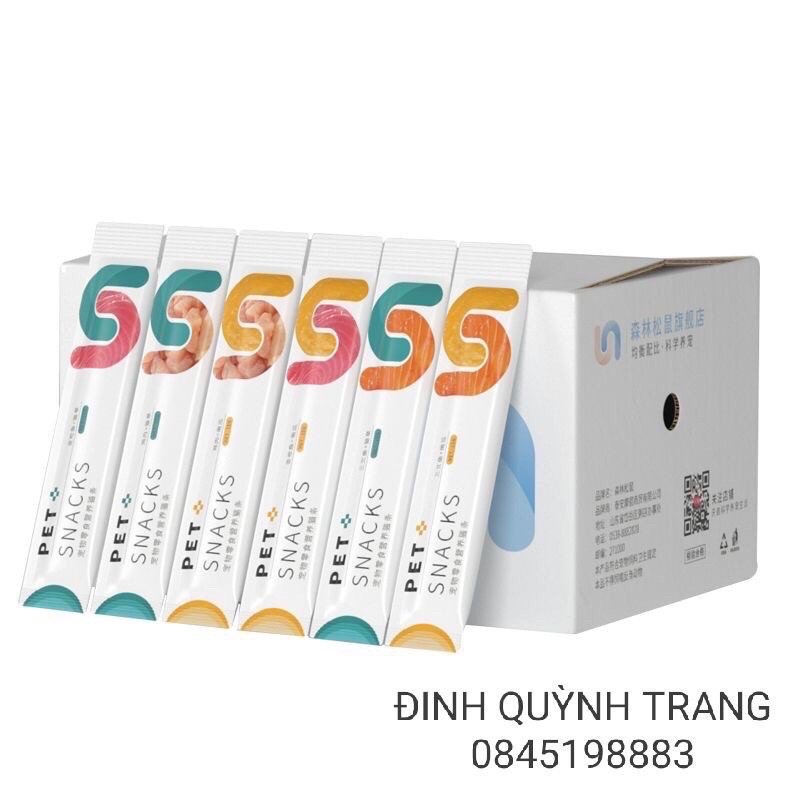 [SẴN] SUP THƯỞNG CHO MÈO [GÓI 15G GIẤY BẠC]