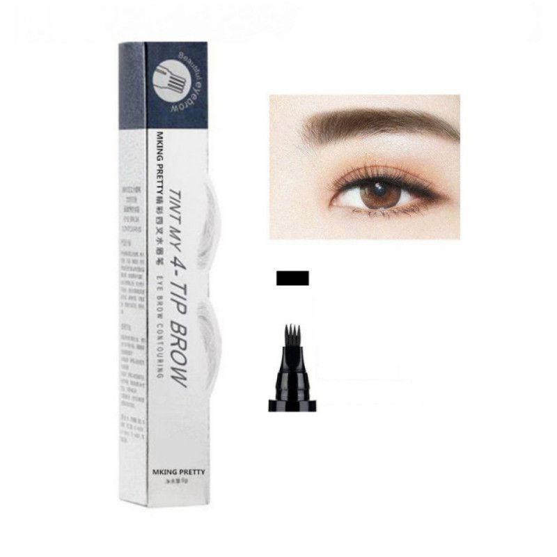 Chì kẻ mày bốn đầu nĩa dễ lên màu chống nước lâu trôi | BigBuy360 - bigbuy360.vn