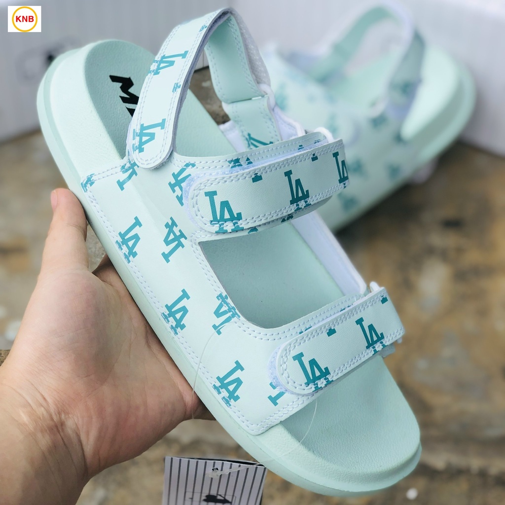 Giày Sandal -FREESHIP-Dép Sandal nam nữ thể thao 𝐌𝐋𝐁 full mẫu bền đẹp đế bằng siêu nhẹ học sinh,LA xanh mint