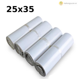 Túi gói hàng túi niêm phong GiaHuy size 25x35 Cuộn 100 túi -G01 -G03