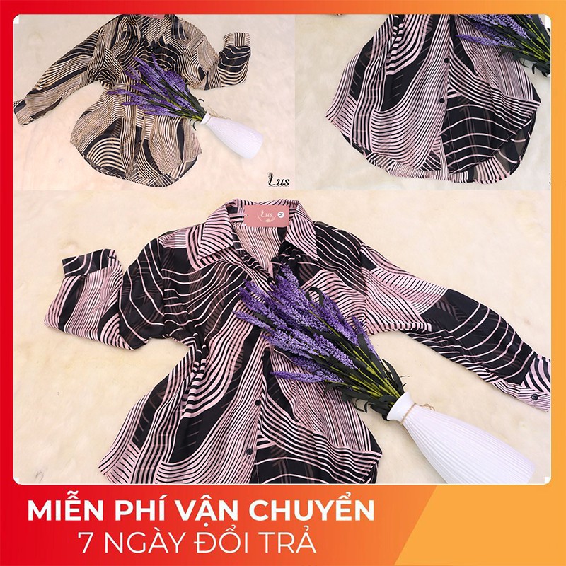 [FreeShip] Áo sơ mi vải lụa