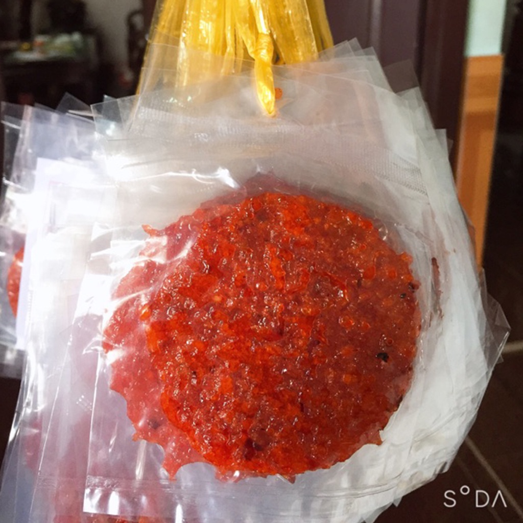 Cá bò nướng sa tế dây 10 gói nhỏ đồ ăn vặt Hà My