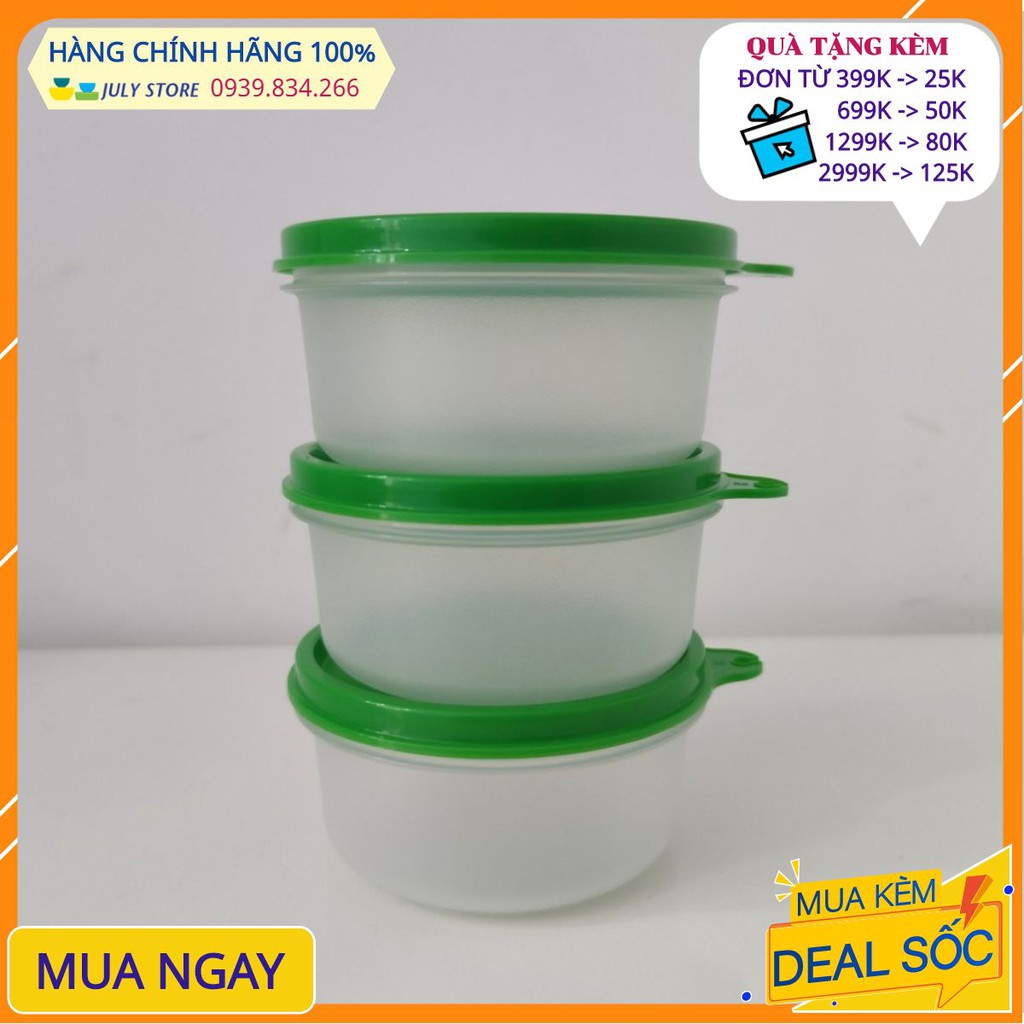 Hộp bảo quản thực phẩm Tupperware ❤️ Freeship Extra❤️ trữ mát small server 200ml