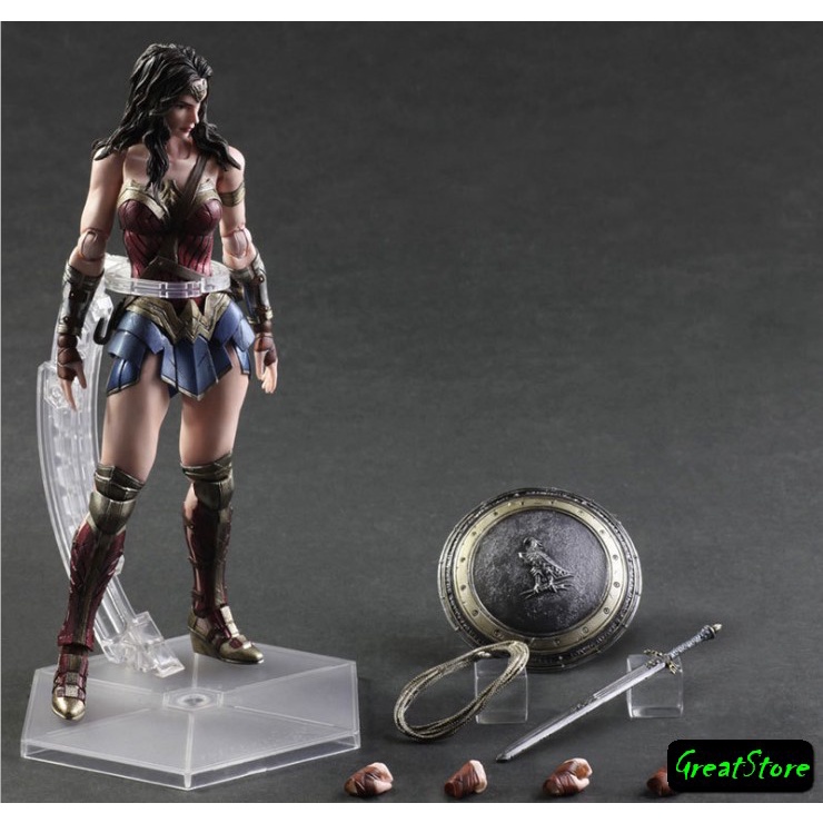 ( HÀNG SẴN ) MÔ HÌNH NHÂN VẬT WONDER WOMAN PA FIGMA CỬ ĐỘNG ĐƯỢC