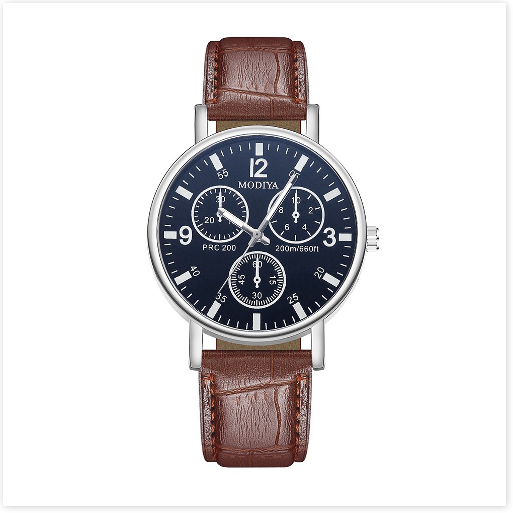 Đồng hồ nam dây da PANDAWATCH cơ cấu thạch anh giá rẻ | BigBuy360 - bigbuy360.vn