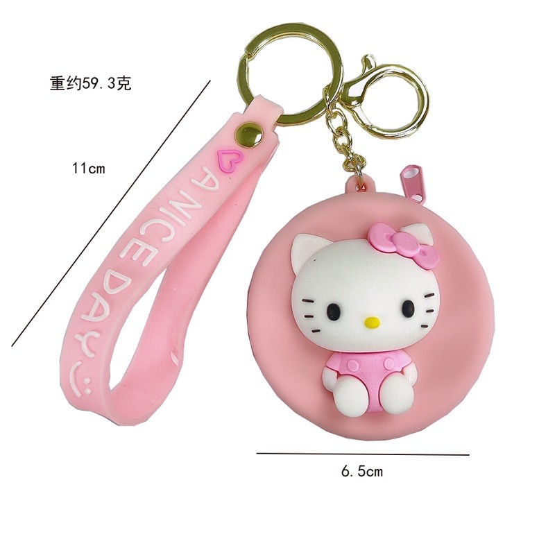 Móc khoá hình ví tiện lợi đáng yêu