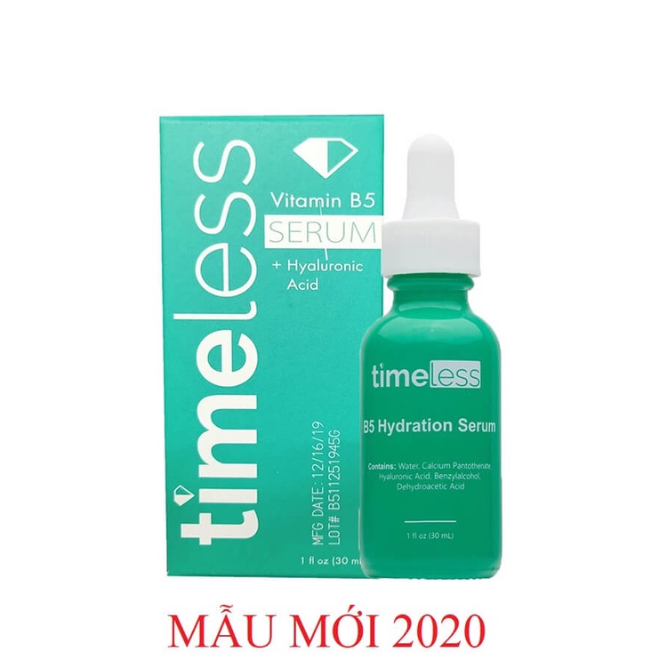 Tinh chất Timeless Vitamin B5 + Hyaluronic Acid dưỡng ẩm - Se khít lỗ chân lông (30ml ) | BigBuy360 - bigbuy360.vn