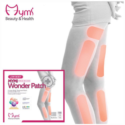 combo 5 Miếng Dán Tan Mỡ Bụng MYMI WONDER PATCH Hàn Quốc