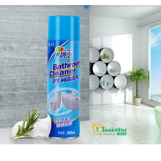 Chai xịt bọt tuyết tẩy rửa nhà tắm và nhà vệ sinh Bathroom Cleaner