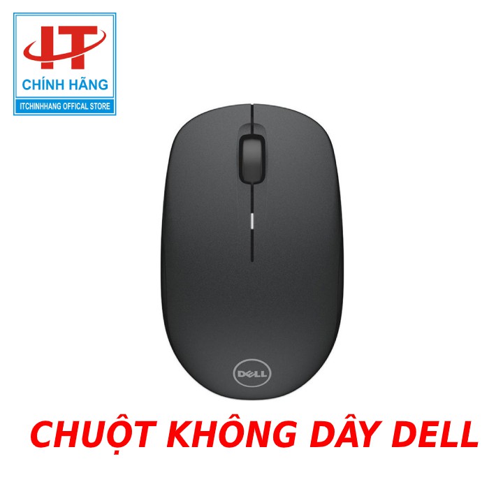 Chuột máy tính không dây DELL WM126 2.4Ghz cổng USB - Chính Hãng