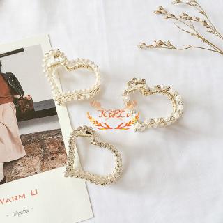 Kẹp tóc đính đá Rhinestone nữ tính phong cách Hàn Quốc cho nữ