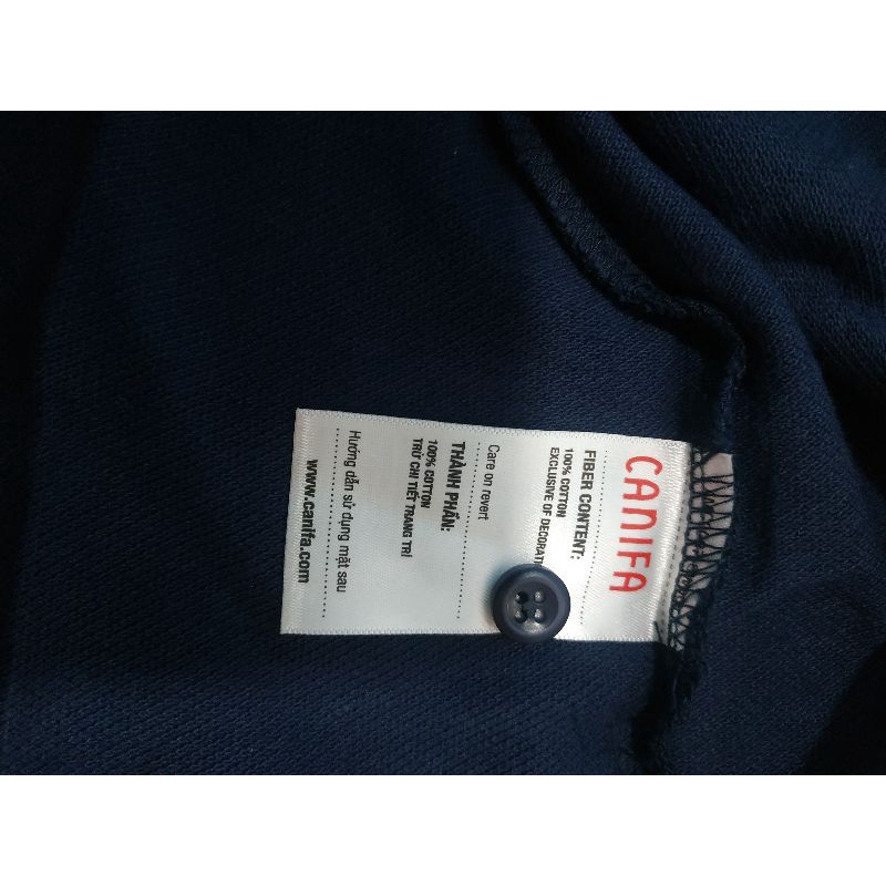 Áo polo nam Canifa cotton USA