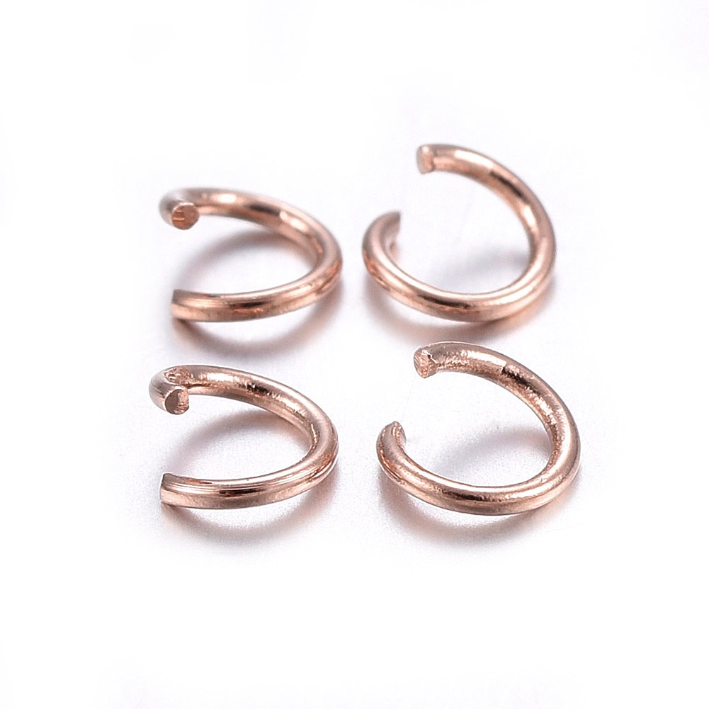 Bộ 20-50 Vòng Thép Không Gỉ 304 Làm Trang Sức Thủ Công