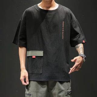 Áo Thun Tay Ngắn Oversize Phong Cách Nhật Bản Size L-8Xl Cho Nam