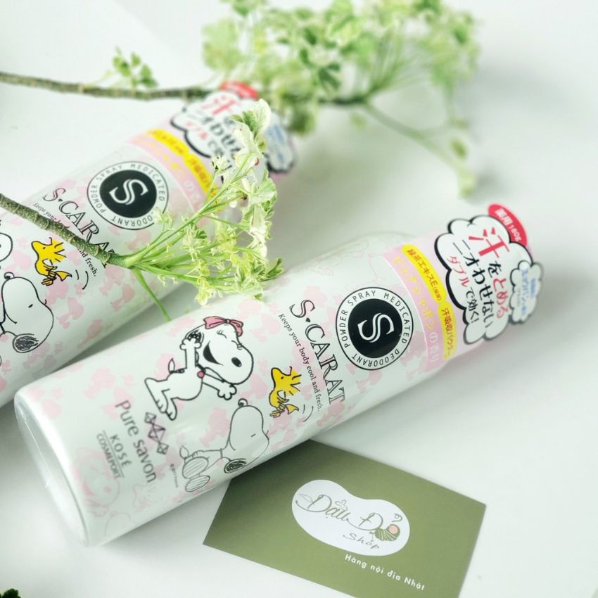[NHIỀU MÙI] Xịt khử mùi KOSE S-CARAT COSMEPORT 180g - hàng nội địa Nhật
