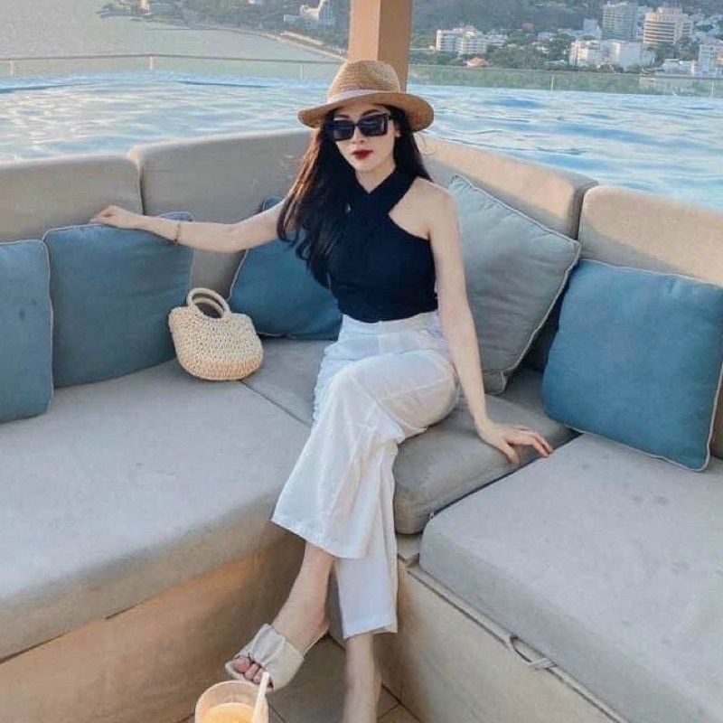 ÁO YẾM CỔ CHÉO XINH ĐẸP MC5