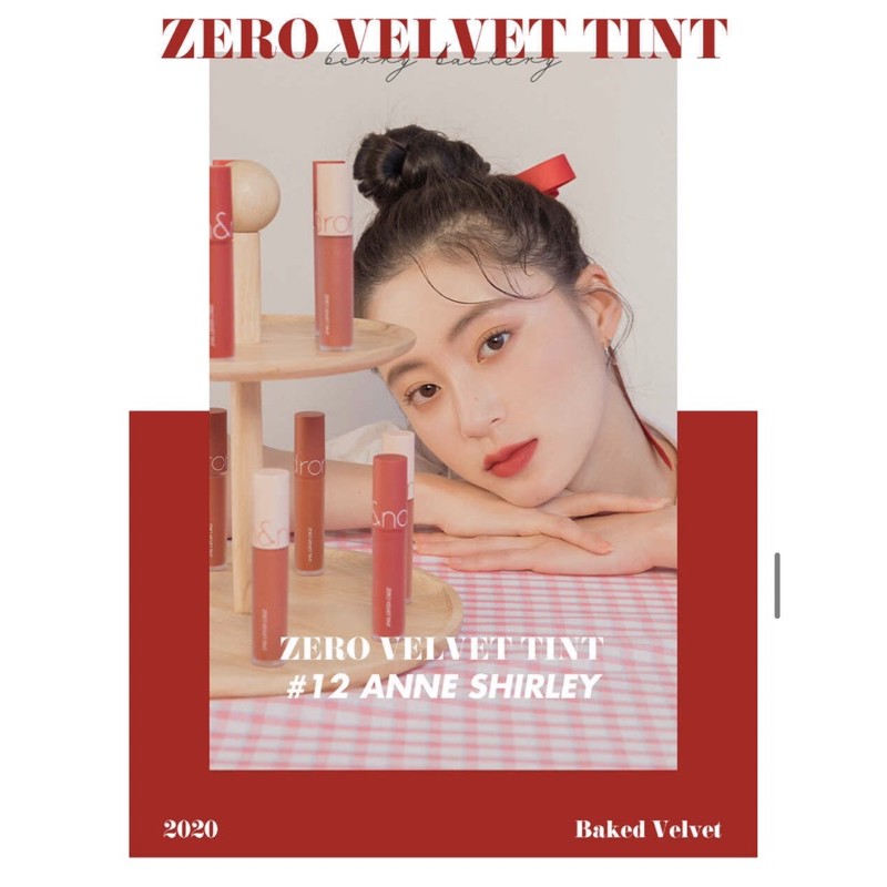 🌟ROMAND ZERO VELVET TINT - NÀNG CÔNG CHÚA MÙA HÈ - SON KEM SIÊU MỊN LÌ