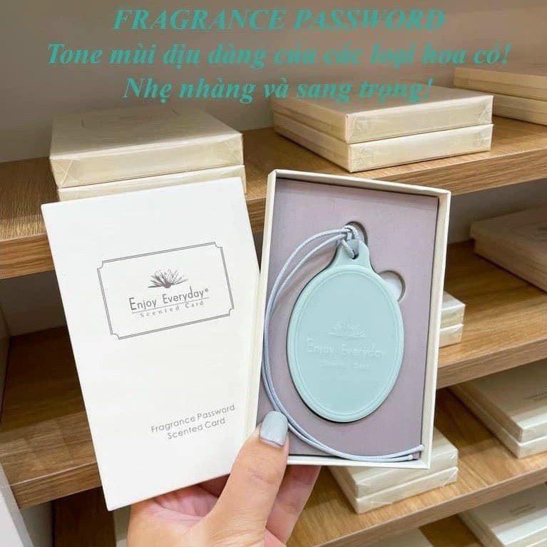Sáp thơm enjoy everyday  treo tủ quần áo, xe hơi, nhà vệ sinh