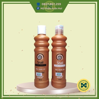 Cặp Dầu Gội Xả Sophia Ốc Sên 250ml - Snail Repair Shampoo