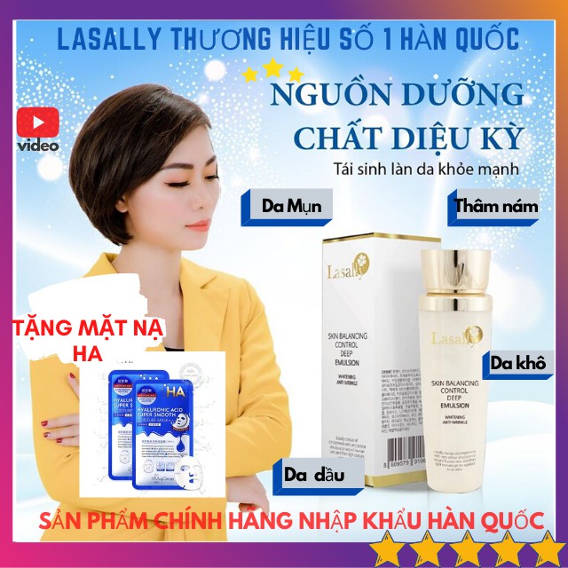 [MỸ PHẨM CAO CẤP] Sữa Kem Dưỡng Căng Bóng Chăm Sóc Trắng Da Mặt Toàn Thân Tại Nhà Thương Hiệu Lasally Cao Cấp Hàn Quốc | BigBuy360 - bigbuy360.vn