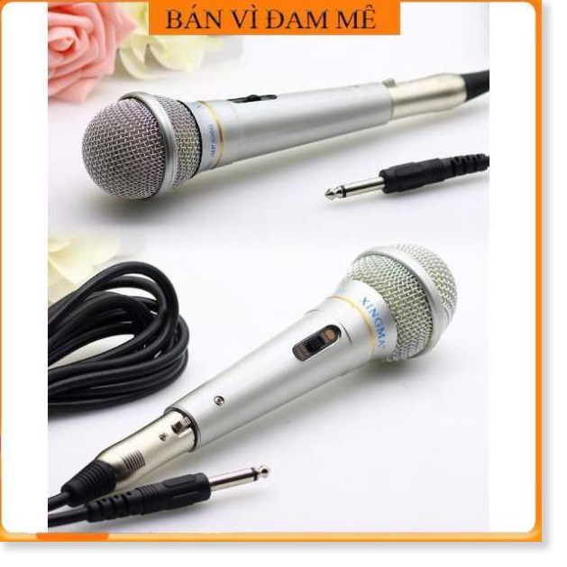 Micro Karaoke Chống Hú, Độ nhạy - hút âm cao - TOP Mic Hát Karaoke mẫu mới,Mic karaoke xingma. Bảo hành 1 đổi 1 SCG 24h